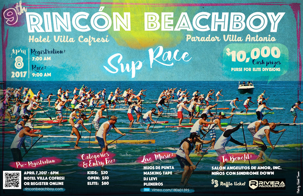 Rincon Beachboy SUP Race: Tomorrow, April 8th