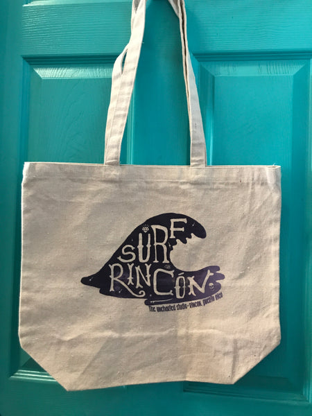 Surf Rincon Tote Bag