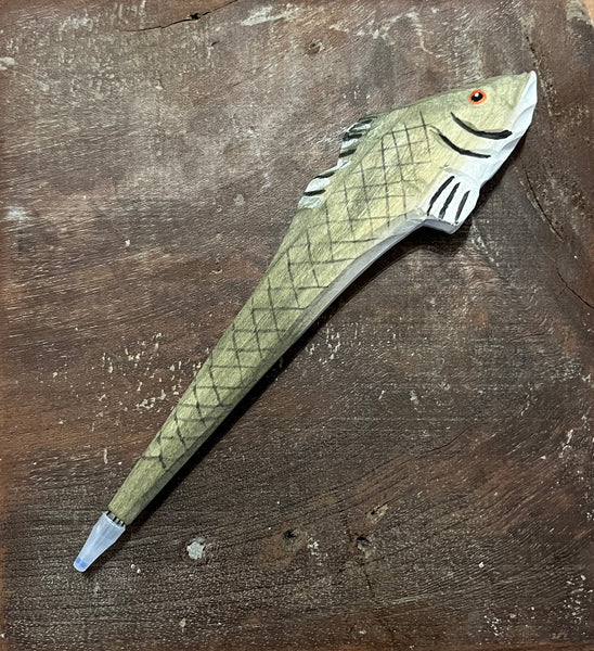 Hand-carved Wood Animal Pens