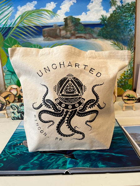 Uncharted Octopus Tote Bag