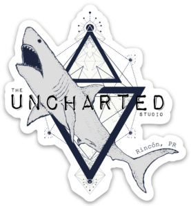 Uncharted Shark Sticker