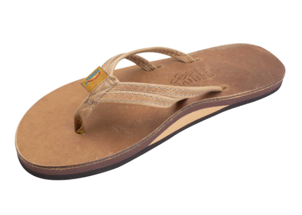 Womans Rainbow Sandals - Leather