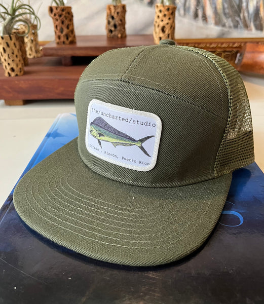 Uncharted Fish Series Flat Brim Hat