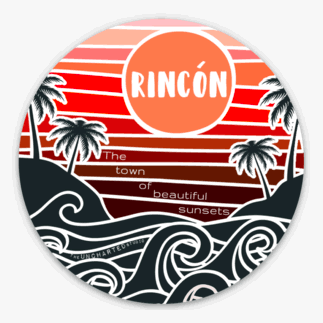 Rincon Sunsets Sticker