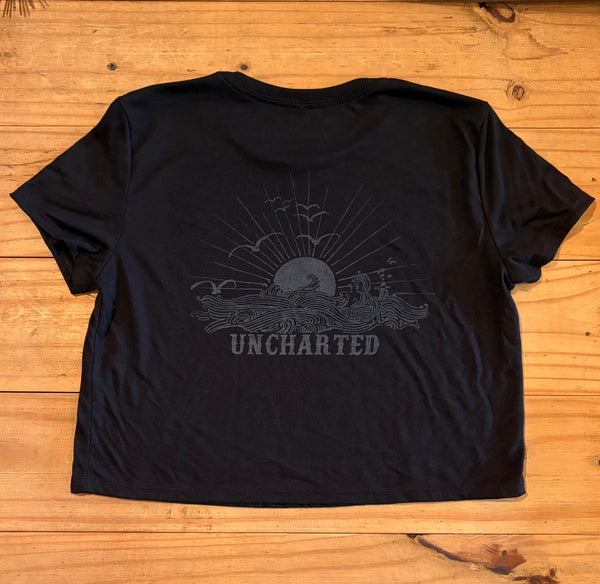 Uncharted Horizons Crop Tee