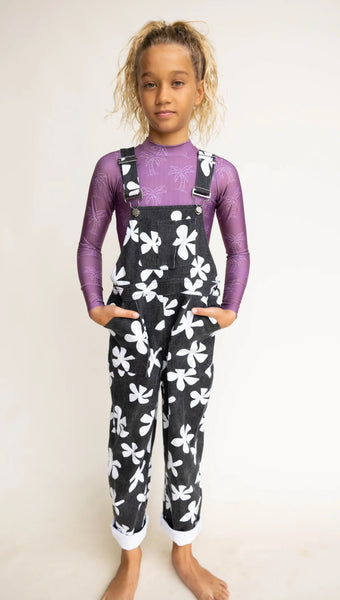 Kids Plumeria Overalls
