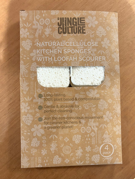 Natural Cellulose Kitchen Sponges