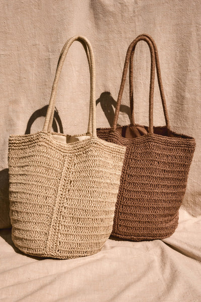 Las Lomas Straw Bag