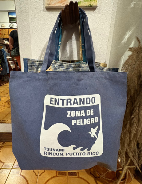 Uncharted Tsunami Tote Bag