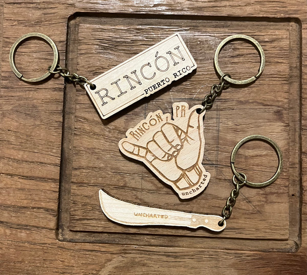 Uncharted Keychains