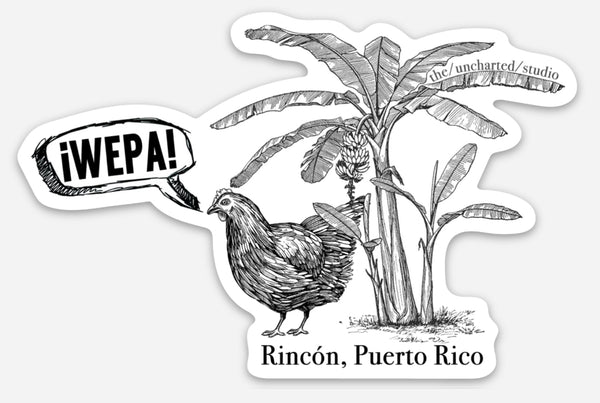 Wepa Rincón Chicken Sticker