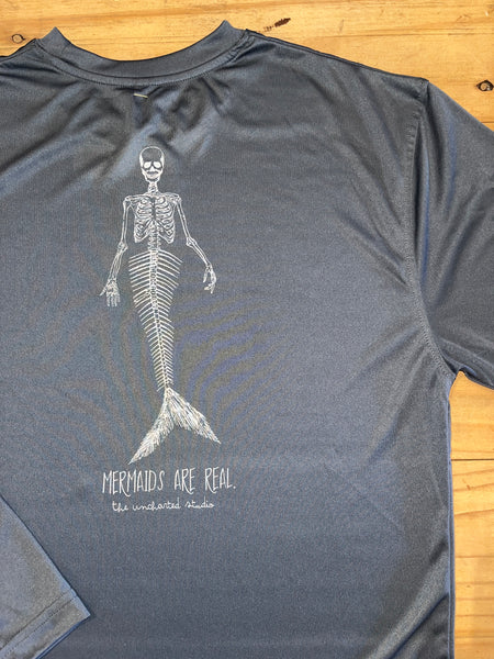 Mermaid Skeleton SPF Sun Shirt