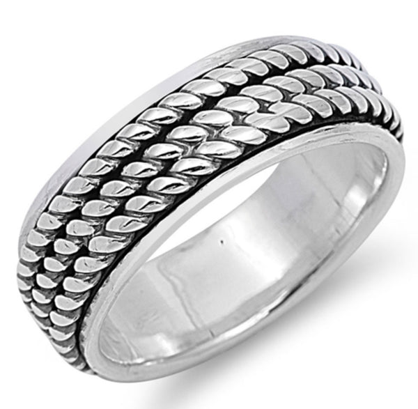 Men's Sterling Silver Rings