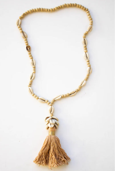 Shell Tassel Necklace