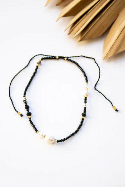 Beaded Pearl Anklet