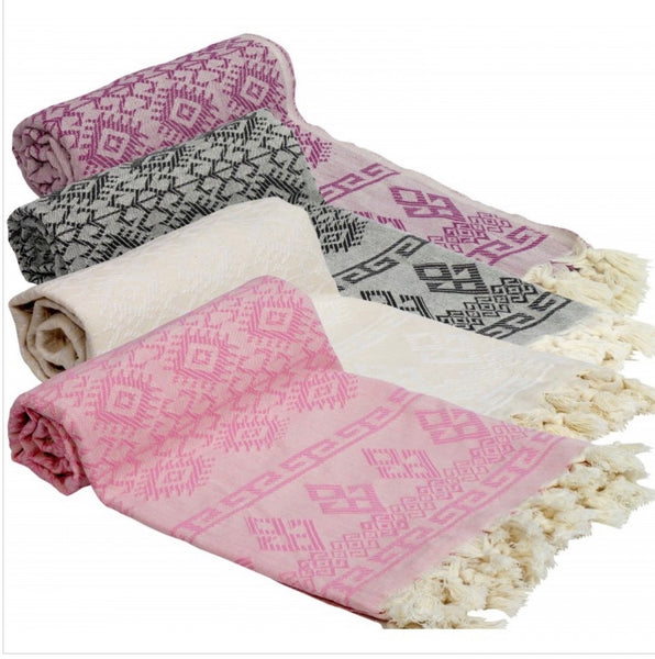 Kilim Pattern Peshtemal Towel