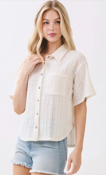 White Eyelet Match Set