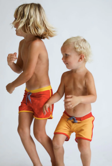 Kids Of One Sea Stretch Swim Shorts