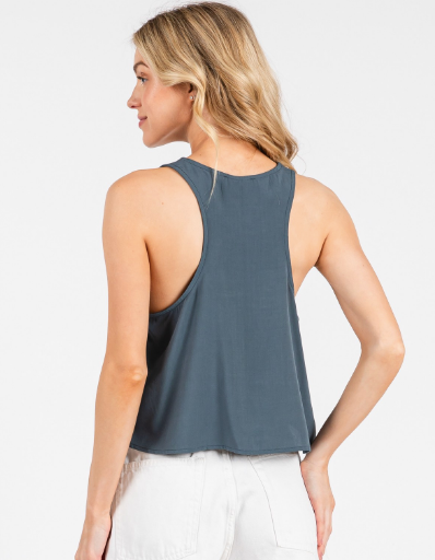 Rayon Racerback Tank Top
