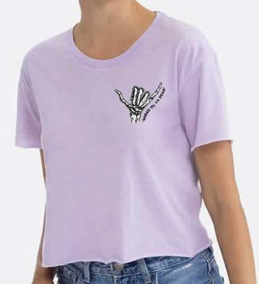 Cropped Uncharted Surf Club Tee