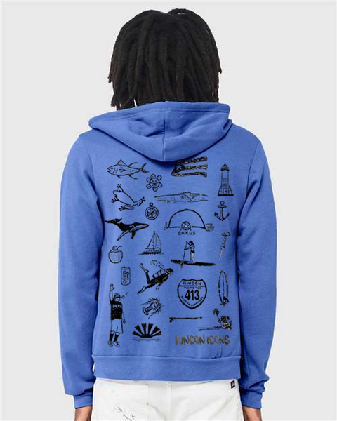Fleece Rincon Icons Hoodie