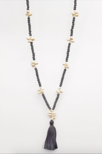 Shell Tassel Necklace