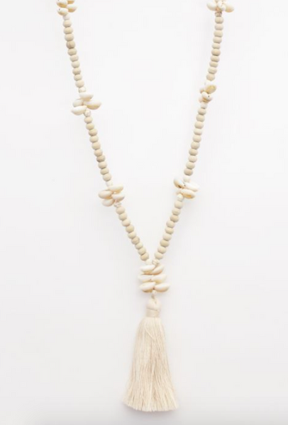 Shell Tassel Necklace