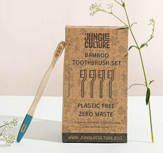 Eco Bamboo Toothbrush Set