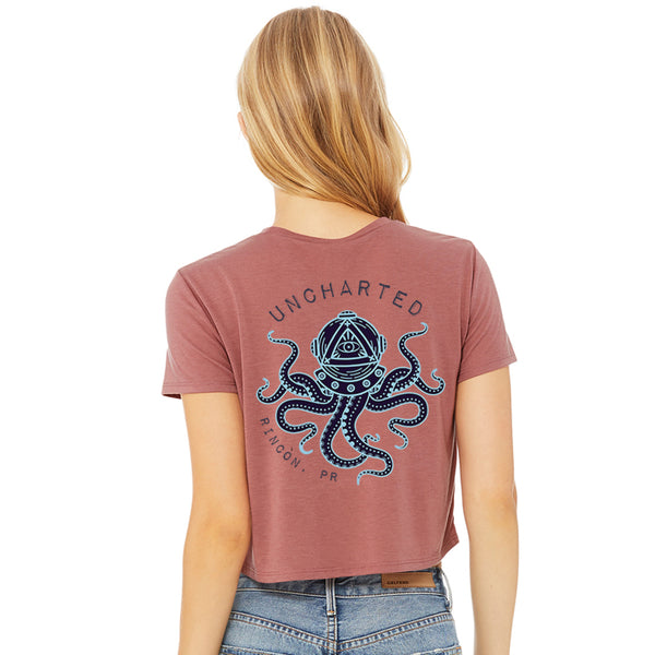 Uncharted Octopus Cropped Tee