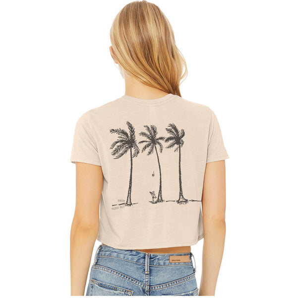 Beware of Coconuts Cropped Tee